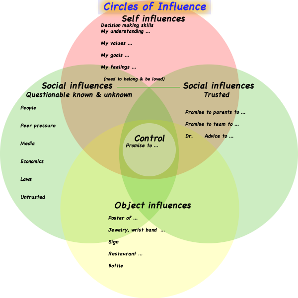 Sample Circles of influence