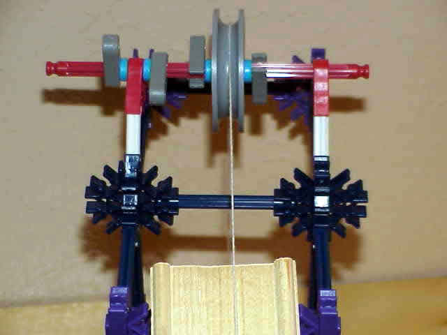 Pulley at top of incline plane 