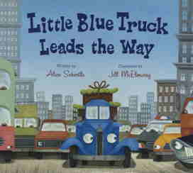 Little Blue Truck Leads the Way cover