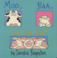Moo, Baa, La La La cover