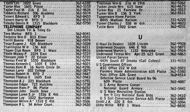 Phone book t