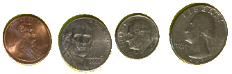 Four coins