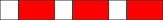 Red white red white sequence