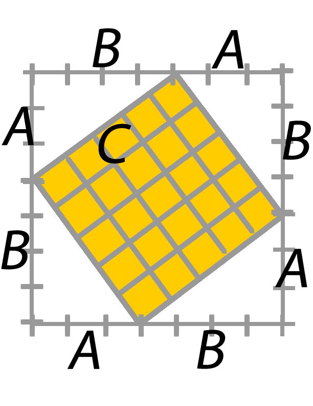 Jumbo square and triangles