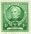 Horace Mann stamp