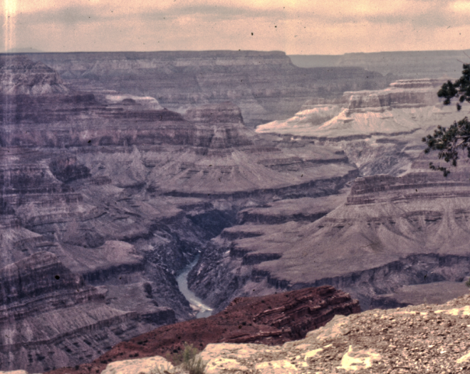 Gran Canyon River Valley 1978