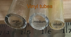 Vinyl tubes