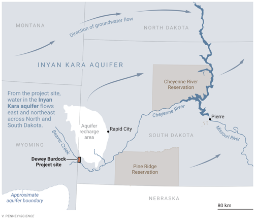Northern plains uranium source